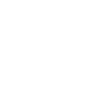 a black and white icon with a speech bubble